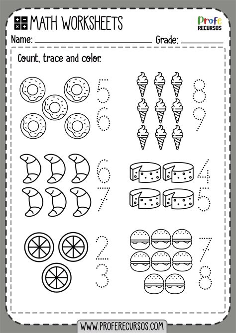 countingKindergarten Counting & Numbers Worksheets & Free .